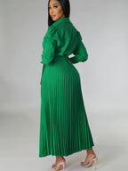 Aurora Grace™ Pleated Dress