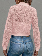 Aurora Lace™ Crop Bomber