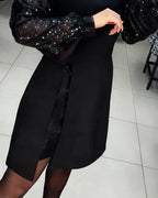Elodie™ | Elegant Puff-Sleeve Dress for Effortless Confidence