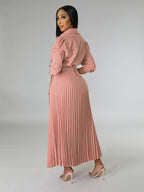 Aurora Grace™ Pleated Dress
