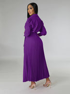 Aurora Grace™ Pleated Dress