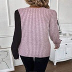 Evela™ | Soft & Chic Long-Sleeve Button-Up Knit Sweater