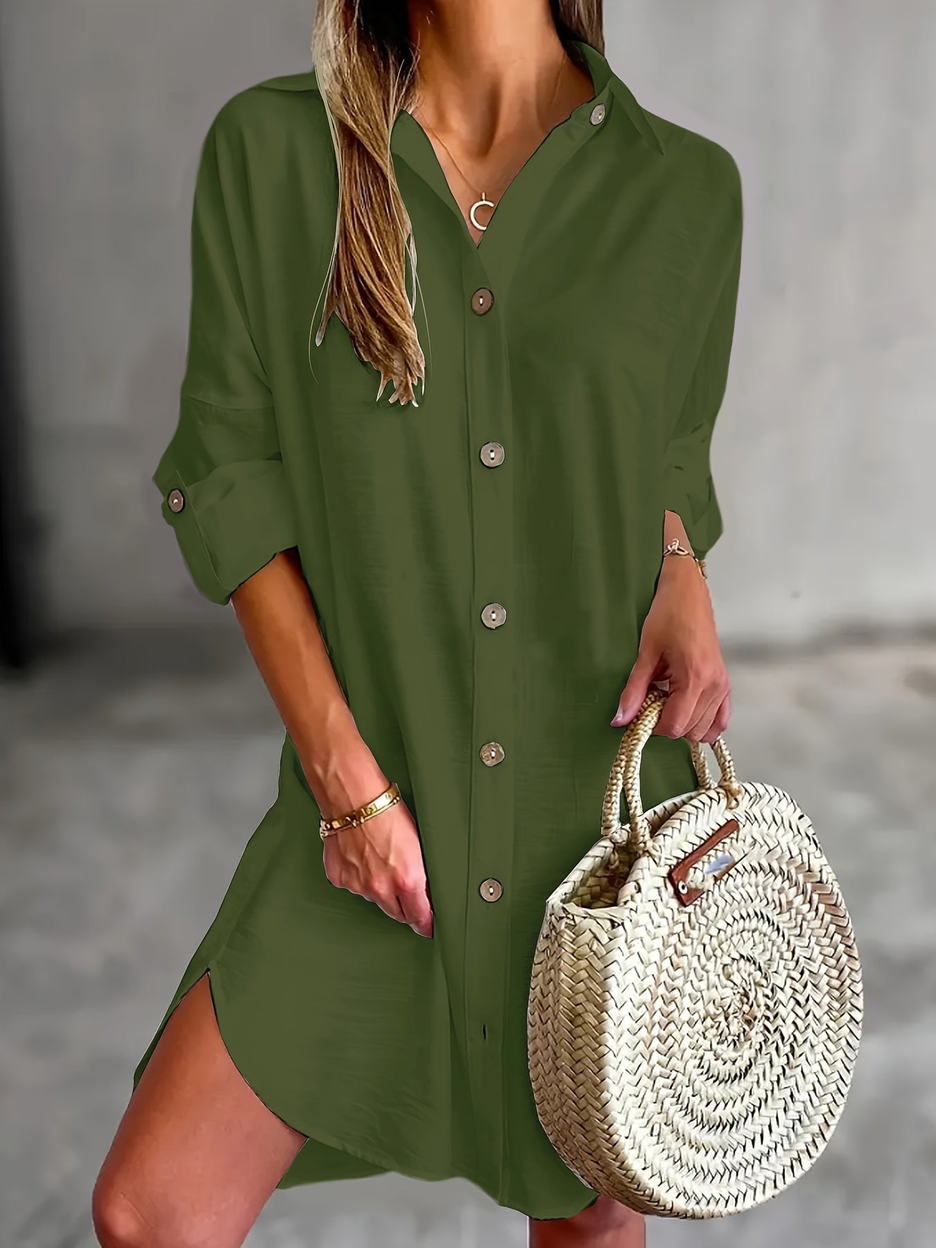 Veloura Riviera™ Chic Blouse Dress