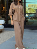 Veloura Élise™ French Wide-Leg Set