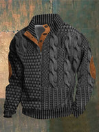 HUDSON™ | Vintage-Chic Knit Sweater for Canadian Style